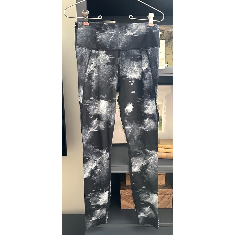 NWT Varley Ainsley Crop Legging in Sapphire Marble sz Small